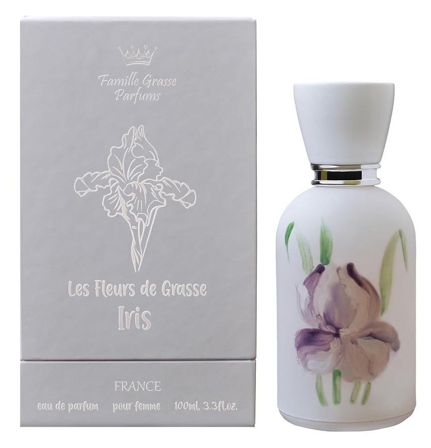 IRIS Profumo di nicchia naturale da donna 100 ml | Floreale | Artigianato | Made in France | Prodotto Grasse