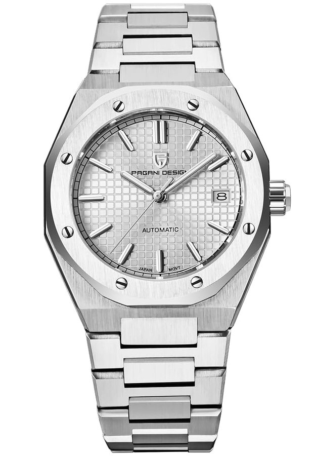 Pagani Design orologi da uomo giapponese movimento automatico subacqueo meccanico sport impermeabile vetro zaffiro orologio da polso in acciaio inox