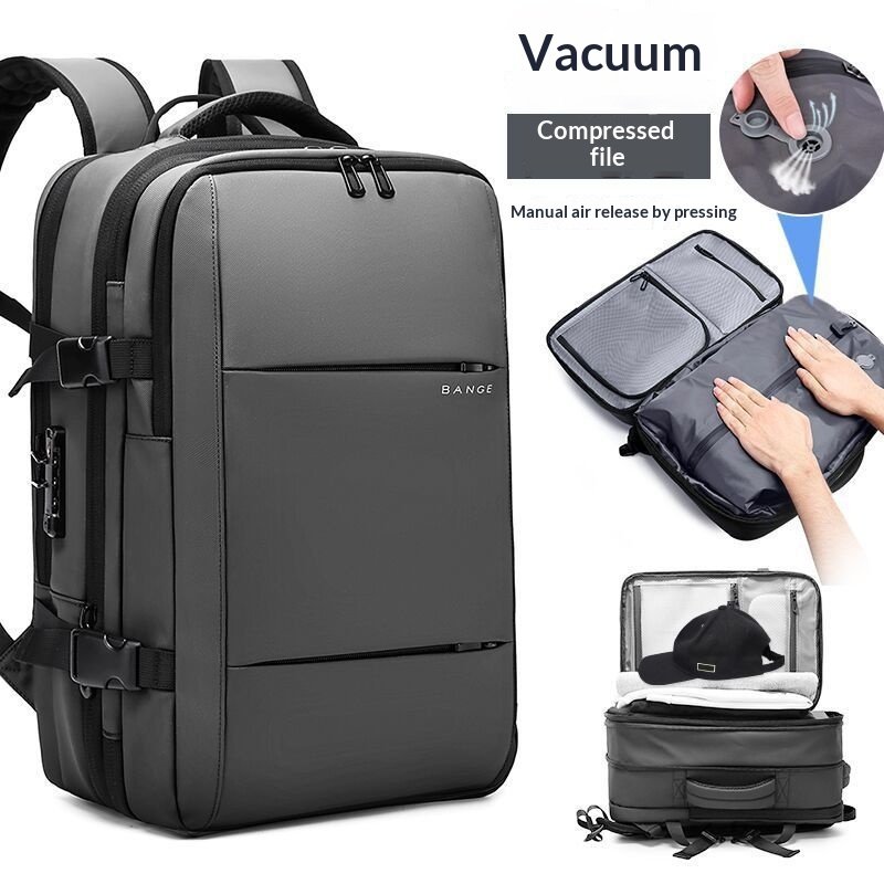 Mens Backpack Vacuum Compression Backpack