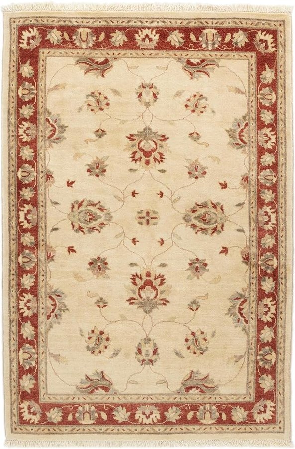 Indo Tabriz 127x185 Annodato a mano Tappeto orientale Tappeto In lana Pakistan