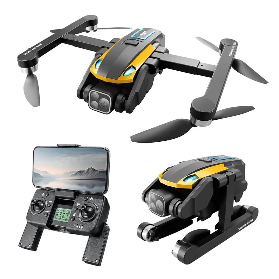 Drone GPS 2025 m8pro rc Drone 4k Professionale con Telecamera HD grandangolare 1080p Elicottero Pieghevole WiFi FPV Altezza Mantenimento Giocattolo Regalo