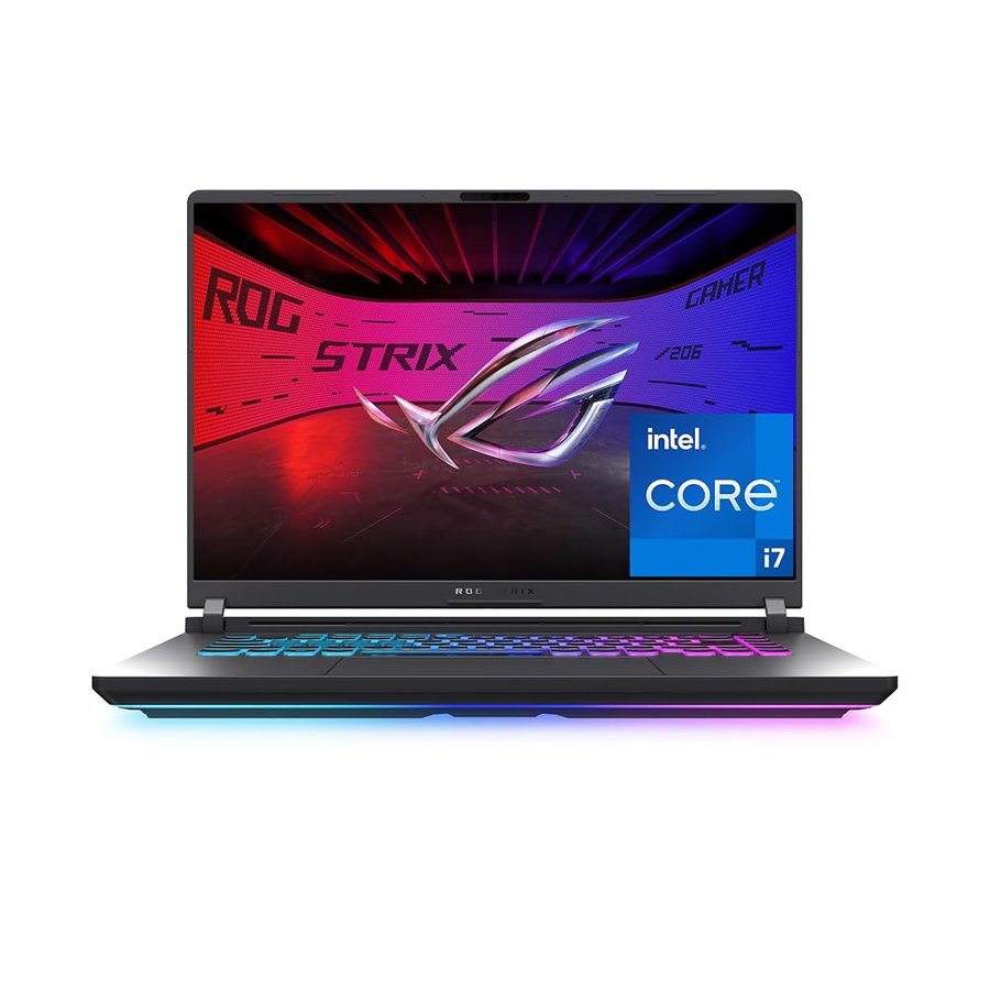 ASUS ROG Strix G16 (2025) Computer portatile da gioco, schermo 16" FHD+ 16:10 165Hz/3ms, NVIDIA® GeForce RTX™ 5060 per notebook, processore Intel® Core™ i7 14650HX, 16GB DDR5, SSD da 1 TB