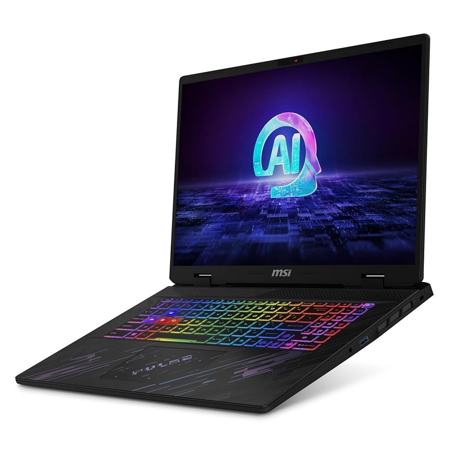 MSI Pulse 17 AI C1VGKG-078IT, Notebook Gaming 17" QHD+ 240Hz, Intel Core Ultra 9 185H, Nvidia RTX 4070 8GB GDDR6, 1TB SSD M.2 PCIe4, 16GB DDR5 5600MHz, WiFi 6E, Win 11 Home [Layout e Garanzia ITA]