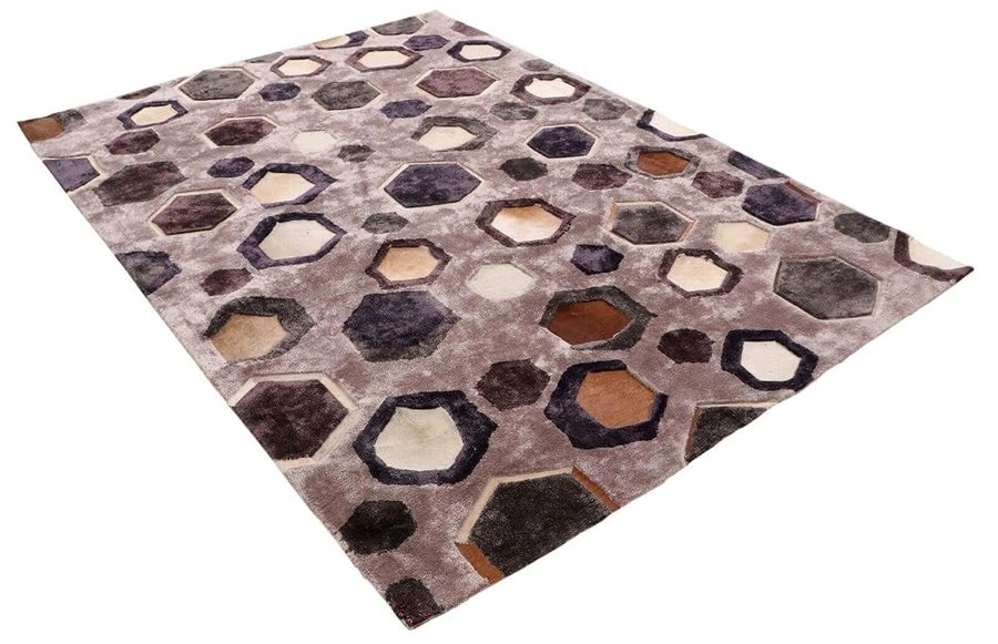 WAWA TEPPICH Tappeto trapuntato a mano Pelle 170 x 240 cm 144787290855_9238