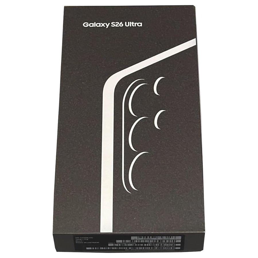 Samsung Galaxy S26 Ultra 5G SM-S948B 1TB Storage 16GB RAM Android 16 Factory Unlocked Smartphone (Black)