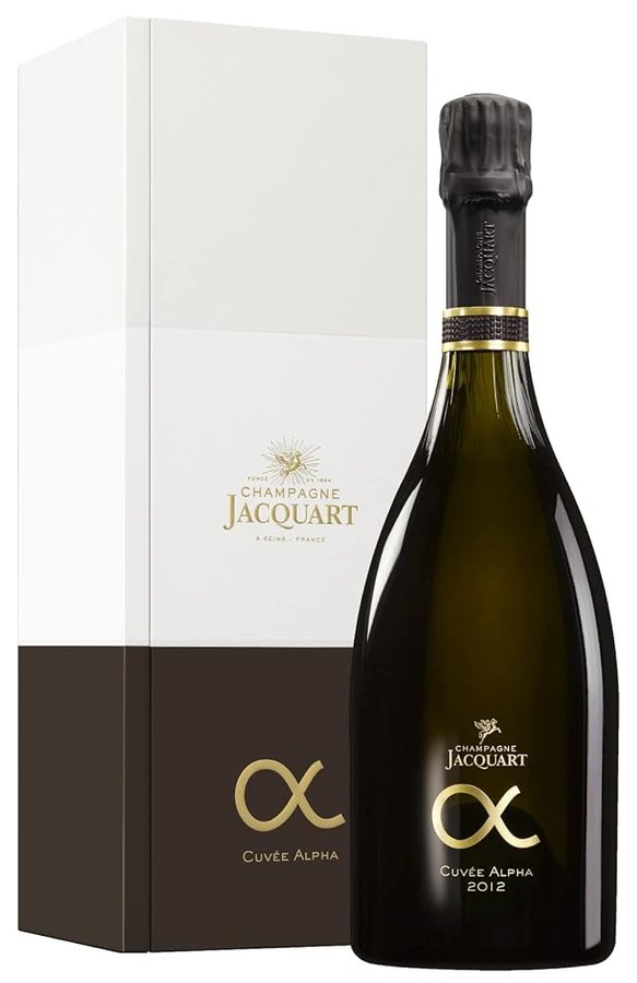 Jacquart Champagne Cuvée Alpha Millesimé 2012 gift box