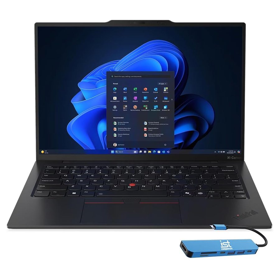 Lenovo ThinkPad X1 Carbon Laptop, 14" 2.8K, Intel Ultra 7 258V, 32GB/1TB