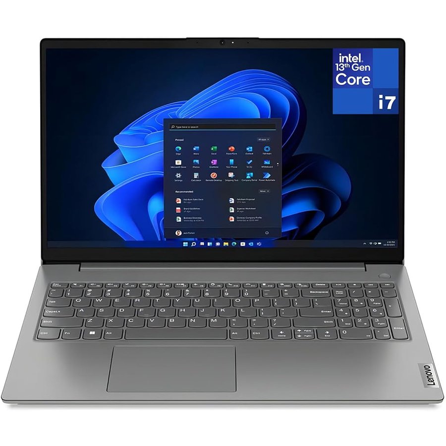 Lenovo Computer portatile da 15,6", Intel 10-Core i7-13620H (Beat Ultra 7 255U), RAM DDR4 da 40 GB, SSD PCIe da 1 TB, WiFi 6, Bluetooth 5.2, computer FHD per aziende e studenti, RJ45, Type-C, HDMI