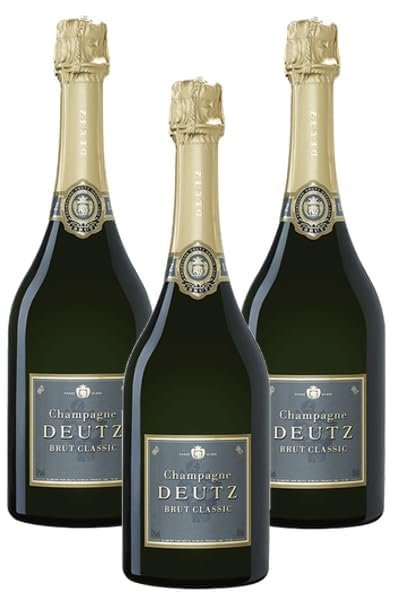 Deutz Brut Classic - Champagne - Set di 3 x 75 cL