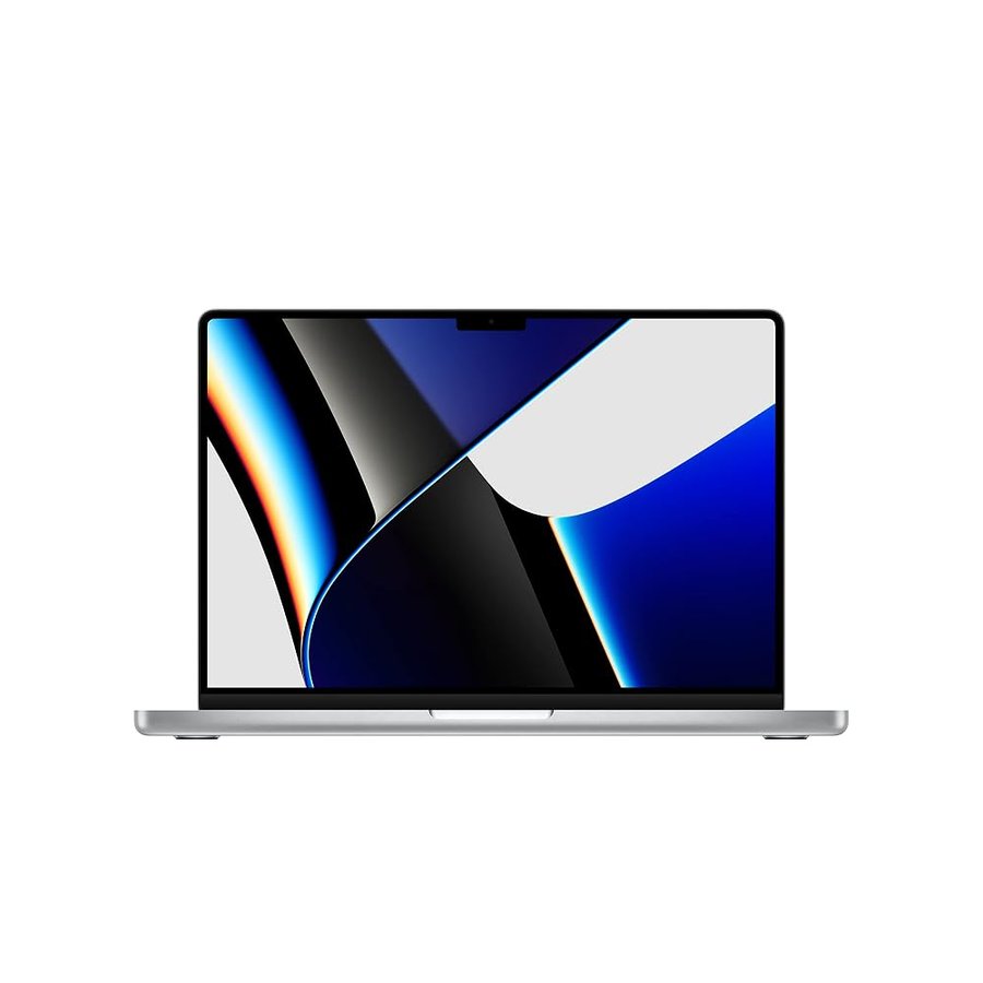 2021 Apple MacBook Pro con Apple M1 Pro Chip (14-pollici, 16GB RAM, 512GB SSD di Memoria) (QWERTY Spanish) Argento (Ricondizionato)