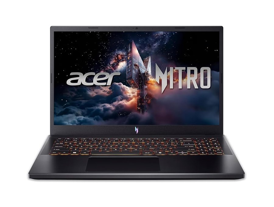 Acer Nitro V 15 (ANV15-52-99W) Computer portatile da gaming da 15,6 pollici, schermo FHD IPS 180 Hz, Intel Core i9-13900H, 32 GB RAM, SSD da 1 TB, NVIDIA GeForce RTX 5060, Windows 11, QWERTZ, tastiera