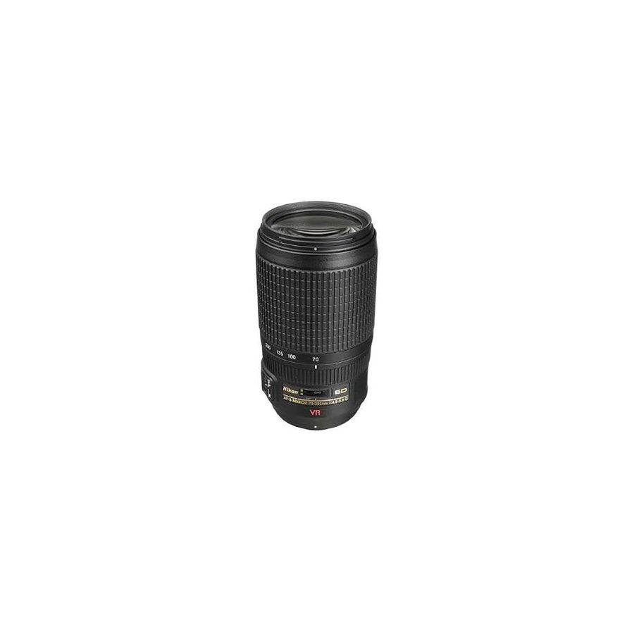 Nikon AF-S VR Nikkor Teleobiettivo Zoom 70-300 mm f/4.5-5.6G, Nero [Versione EU]