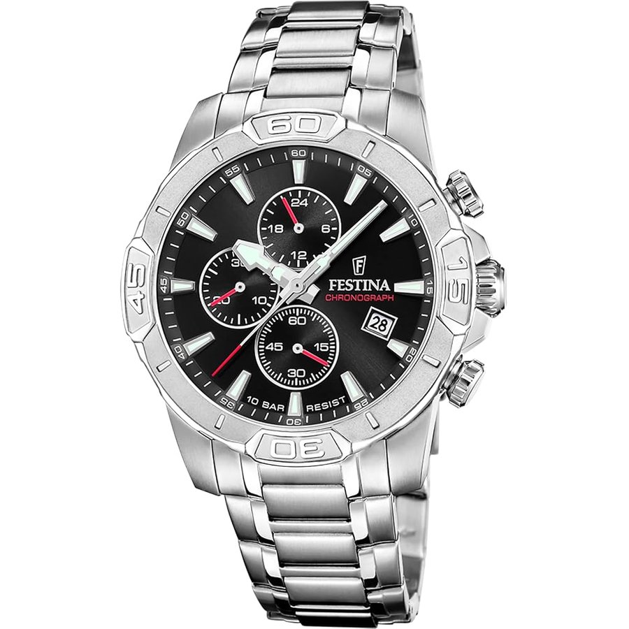 Orologio Uomo in Acciaio Inossidabile 316l Argentato F20704/3