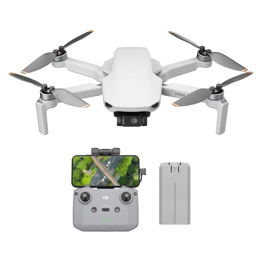DJI Mini 4K, drone con fotocamera 4K UHD, meno di 249 g