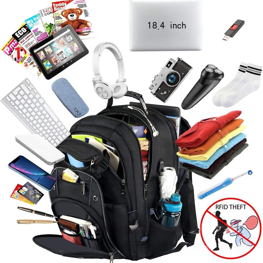 Large-capacity Multi-function 184-inch Animal-print Backpack