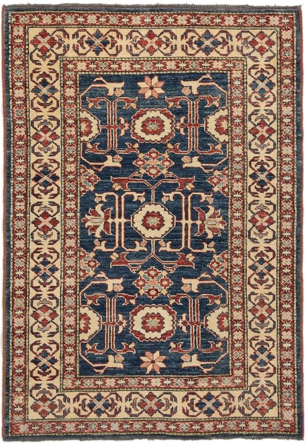Kazak 109x160 Annodato a mano Tappeto orientale Tappeto In lana Pakistan
