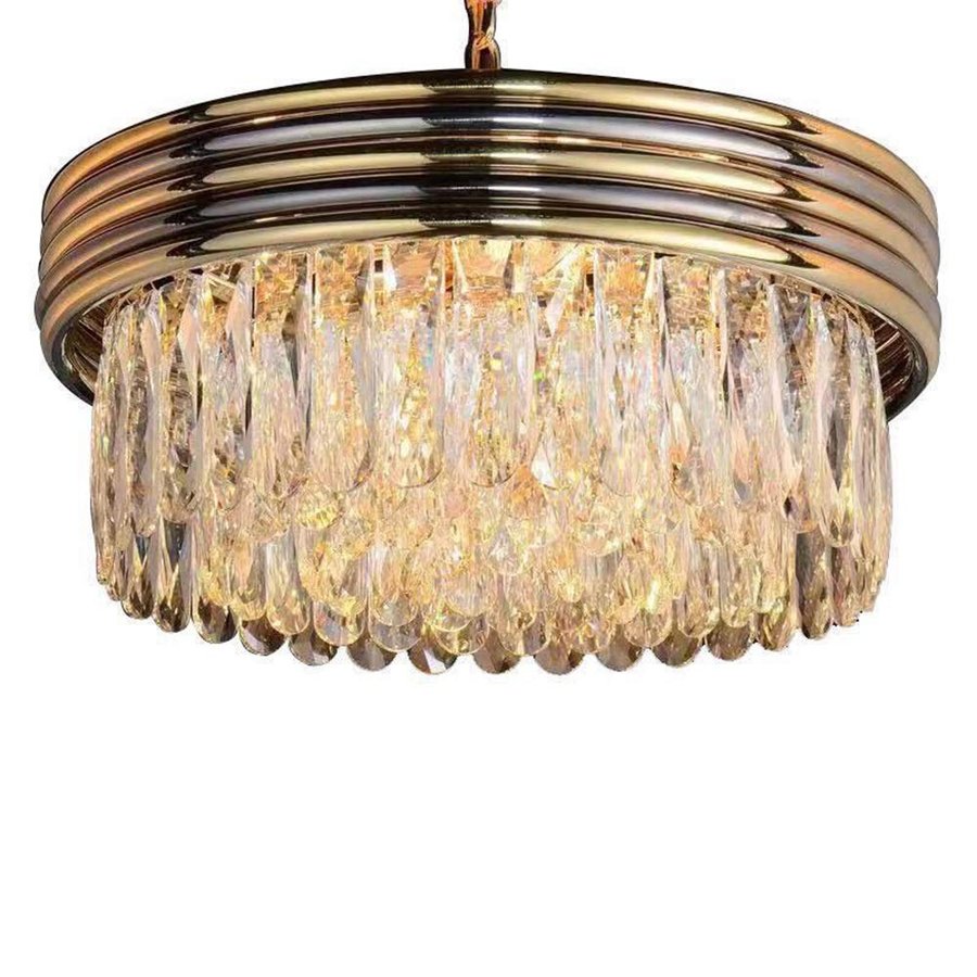 Machine Lampada da soffitto Hong Kong-in Stile Soggiorno Lampadario a Cristallo di Lusso Lampadario Caldo GUIDATO Lampada da soffitto Decorazione della casa Camera da Letto Sala da Pranzo 55 × 23 cm