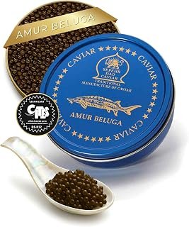 Sepehr Dad Caviar Beluga de l'Amour | Uova di pesce di classe A | allevamento NC | 1000 g