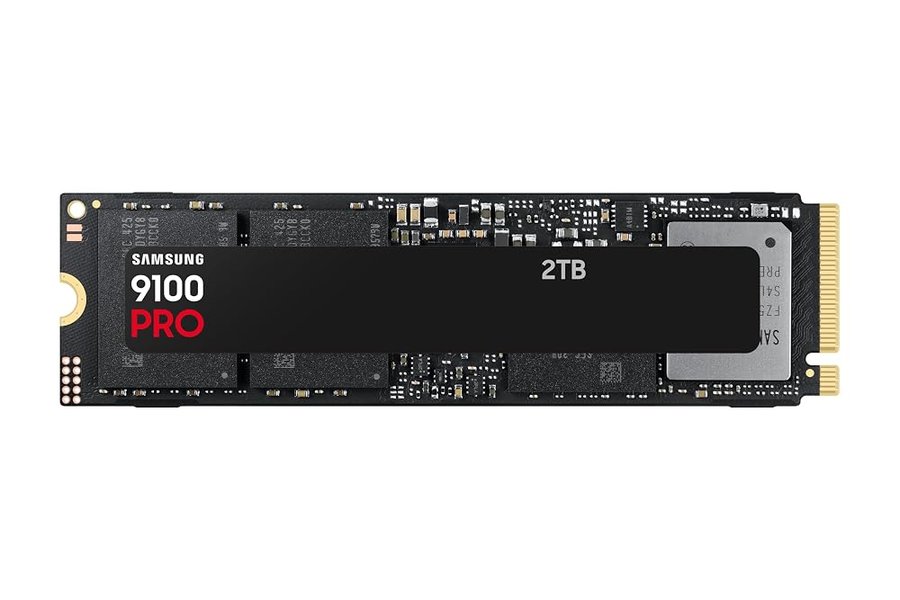 Samsung Memorie MZ-VAP2T0BW 9100 PRO SSD Interno da 2TB, PCIe 5.0 x4, NVMe 2.0, SSD Progettato per Professionisti e Gamer, Compatibile con PC e Playstation 5
