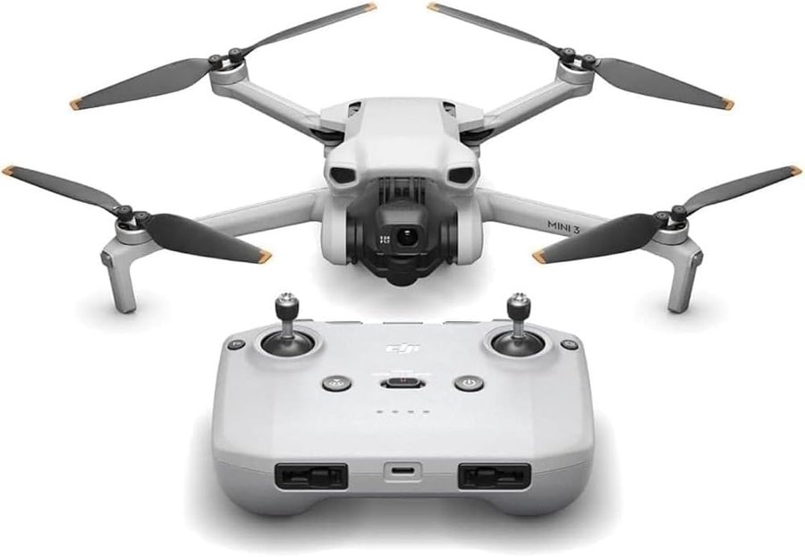 DJI Mini 3, mini drone con fotocamera e gimbal meccanico a 3 assi