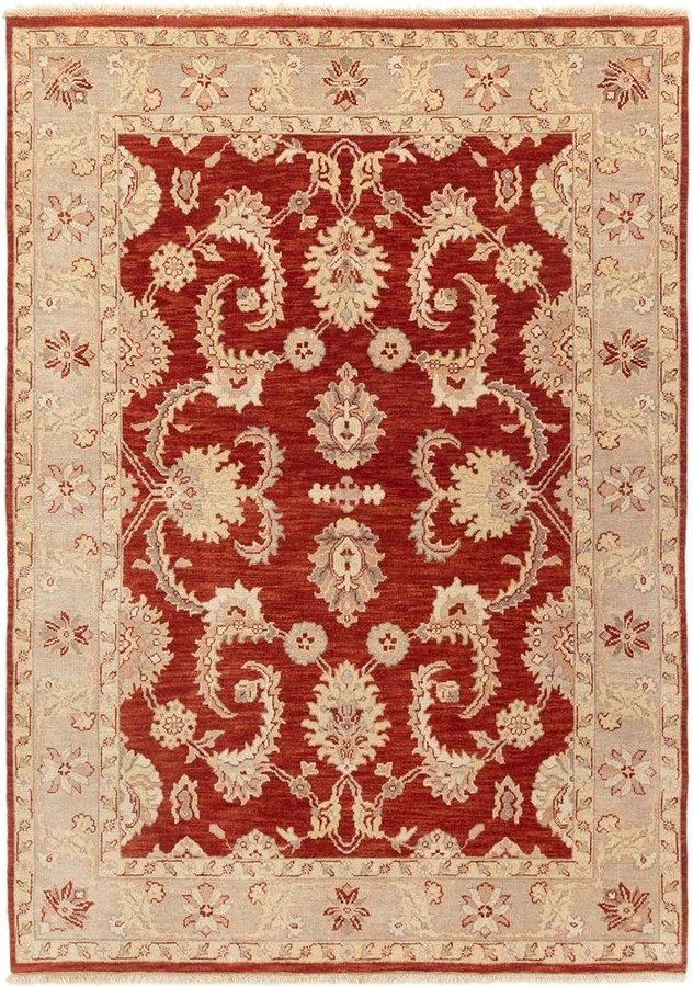 Indo Tabriz 173x243 Annodato a mano Tappeto orientale Tappeto In lana India