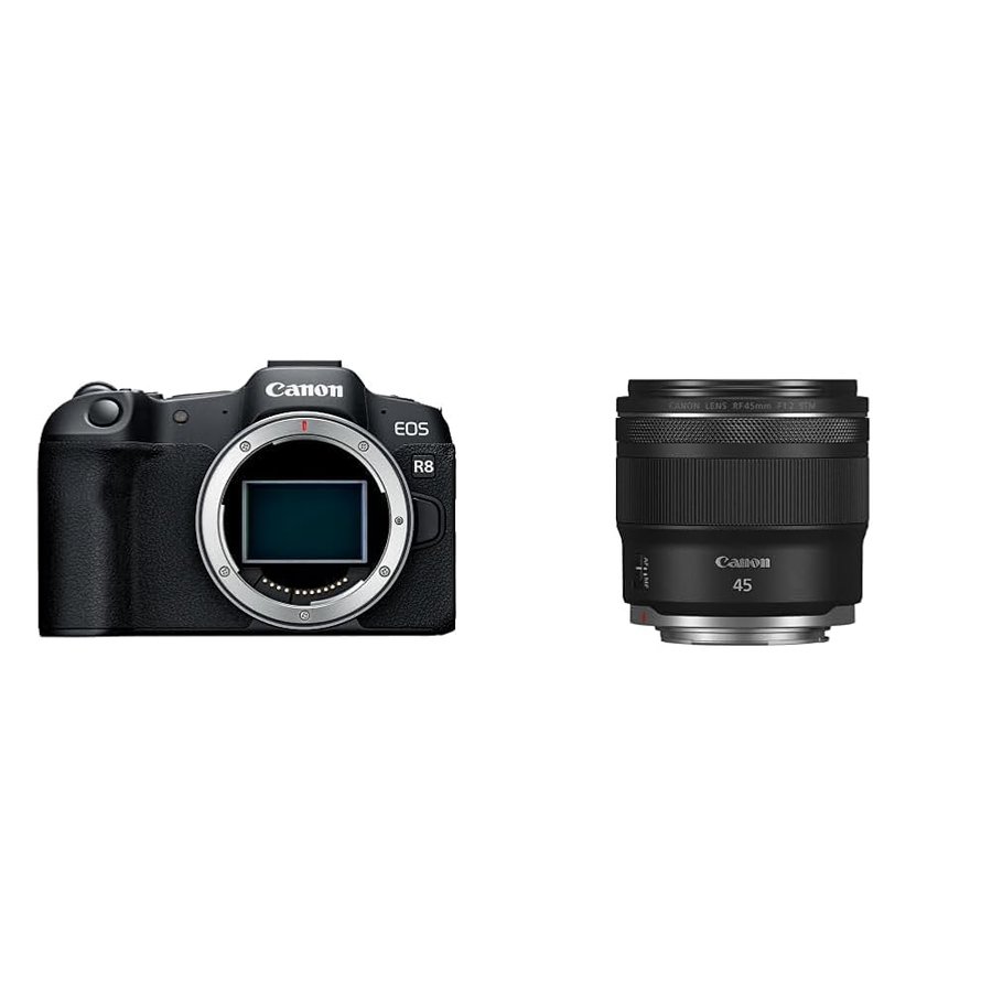 Canon EOS R8 (Corpo) + Obiettivo RF 45mm F1.2 STM