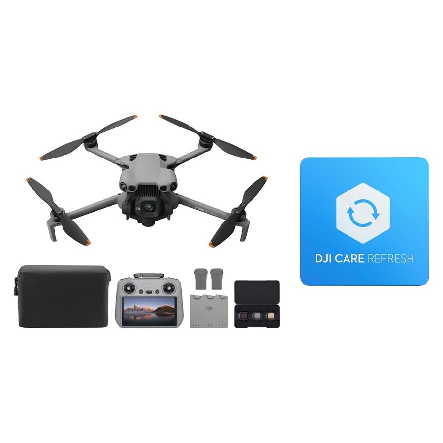 DJI Mini 5 Pro Combo Fly More con DJI RC 2 e DJI Care di 1 anno, C0