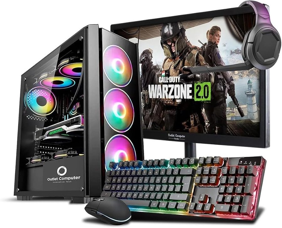 PC Gaming Desktop i7 - SSD 1TB - RAM 32GB - RTX 5060 8GB - MONITOR 27"