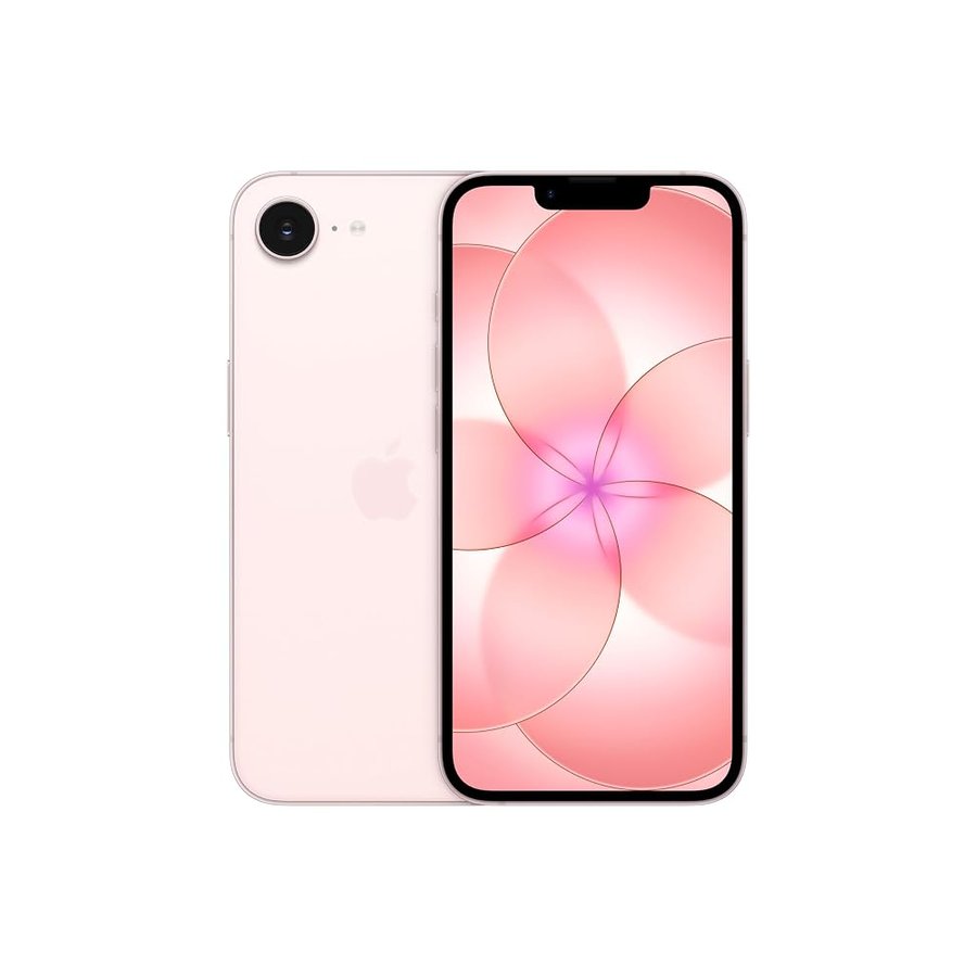Apple iPhone 17e 256 GB: display Super Retina XDR da 6,1'', chip A19, un giorno intero di autonomia, fotocamera Fusion da 48MP – Rosa cipria