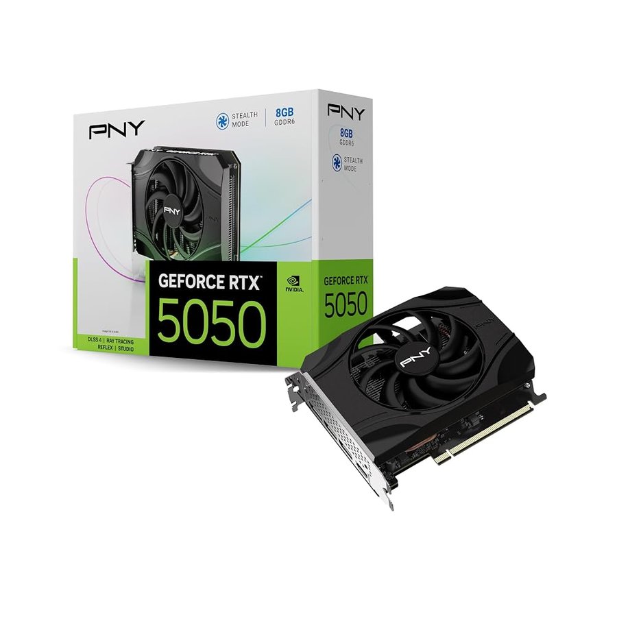 PNY Scheda Grafica GeForce RTX™ 5050 8GB DLSS 4