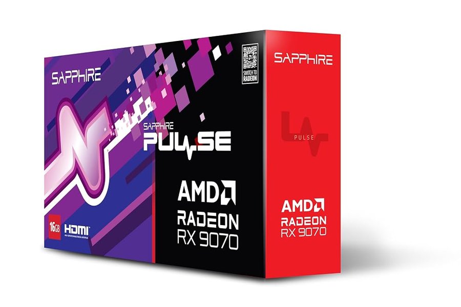Sapphire Pulse Radeon RX 9070 - Grafikkarte
