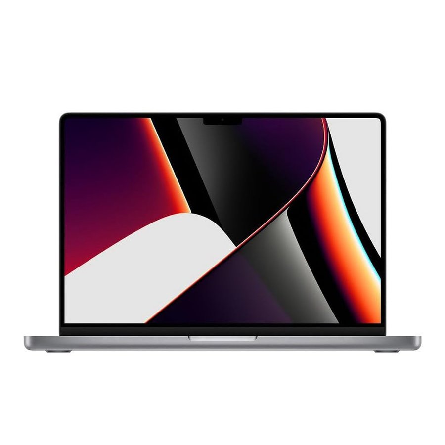 2021 Apple MacBook Pro con Apple M1 Pro Chip (14 pollici, 16GB di RAM, 512GB SSD di memoria) (AZERTY France) Grigio Sideral (Ricondizionato)