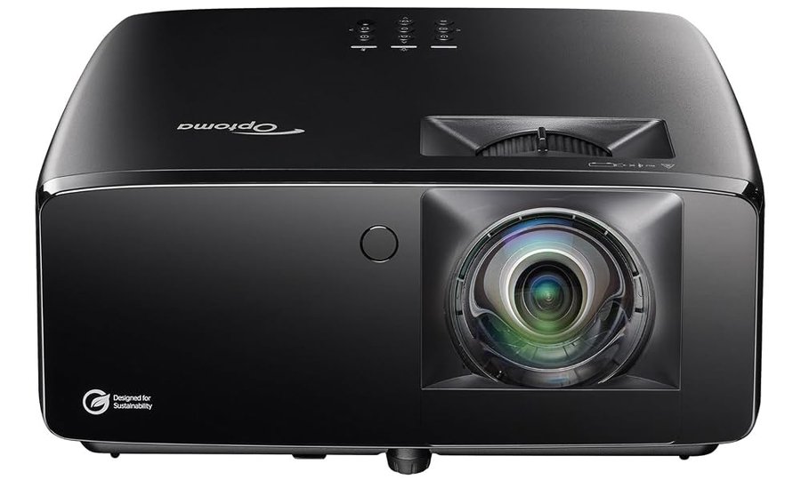 Optoma Photon Beam PK53ST LampFree - Proiettore 4K UHD, contrasto 500.000:1, 3800 lumen, app Smart Control
