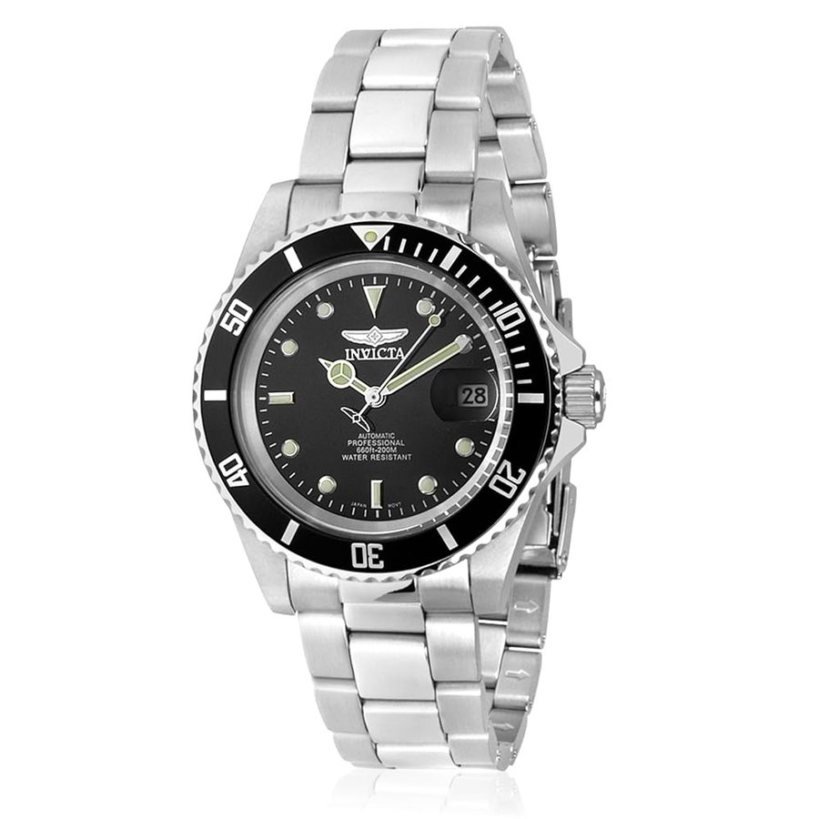 Pro Diver - Orologio da uomo in acciaio inossidabile con movimento automatico - 40 mm