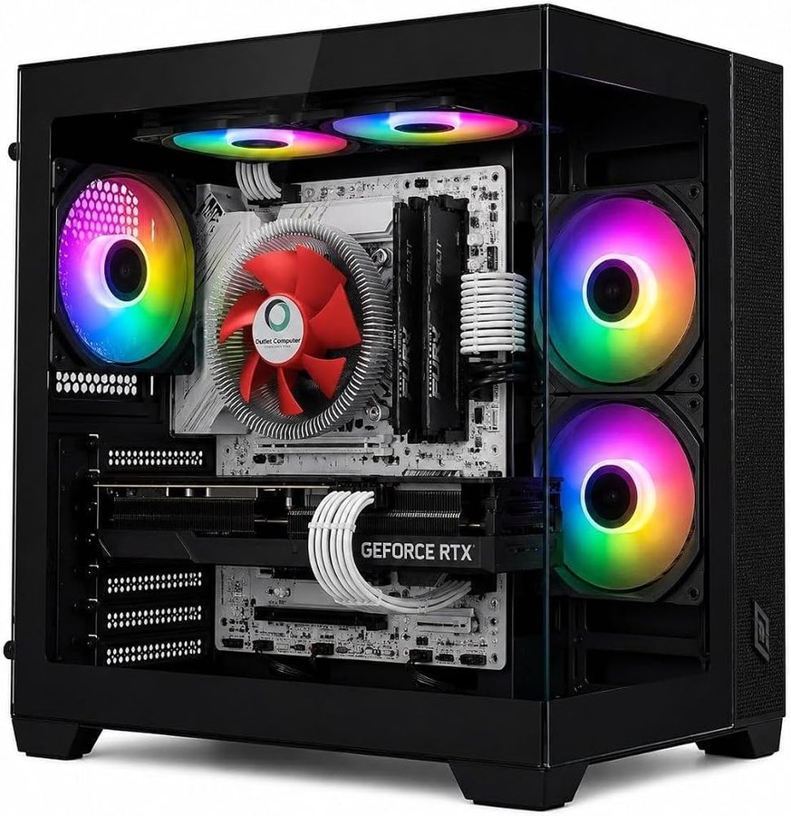 PC Gaming Desktop i7 - RAM 16 GB - SSD 1 TB - GeForce 4GB GDDR5