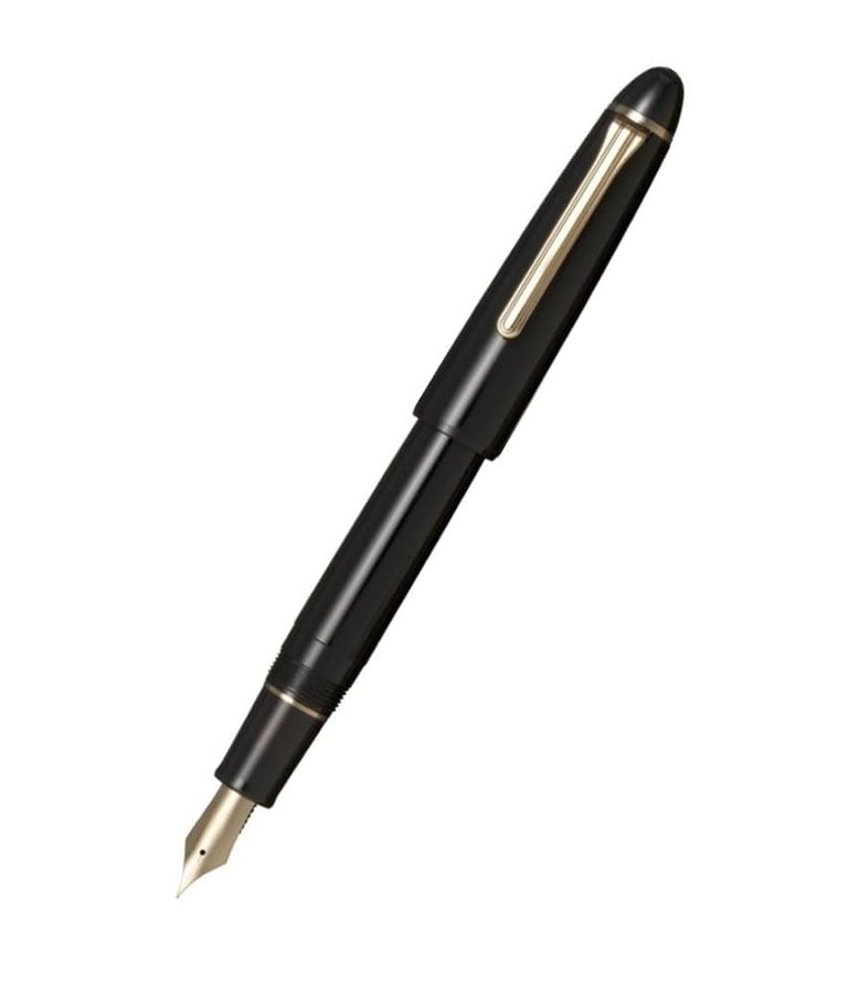 Generisch Sailor 1911 Casual L - Penna stilografica, misura M (Medium), pennino in acciaio inox, pennino dorato, cartuccia e convertitore, con 2 cartucce d'inchiostro, Made in Japan