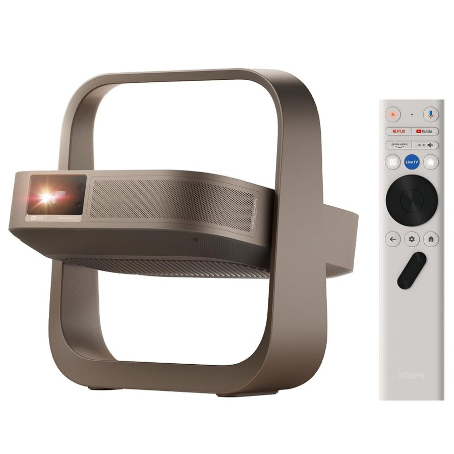 XGIMI Elfin Flip 4K Proiettore Portatile, RGB Laser Triple, 1600 ISO Lumen