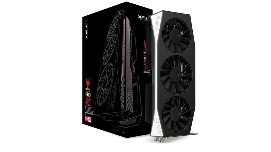 XFX Scheda grafica Mercury AMD Radeon RX 9060 XT OC Gaming Edition con 16 GB di GDDR6, HDMI 2xDP, AMD RDNA™ 4 (RX-96TMERCB9)