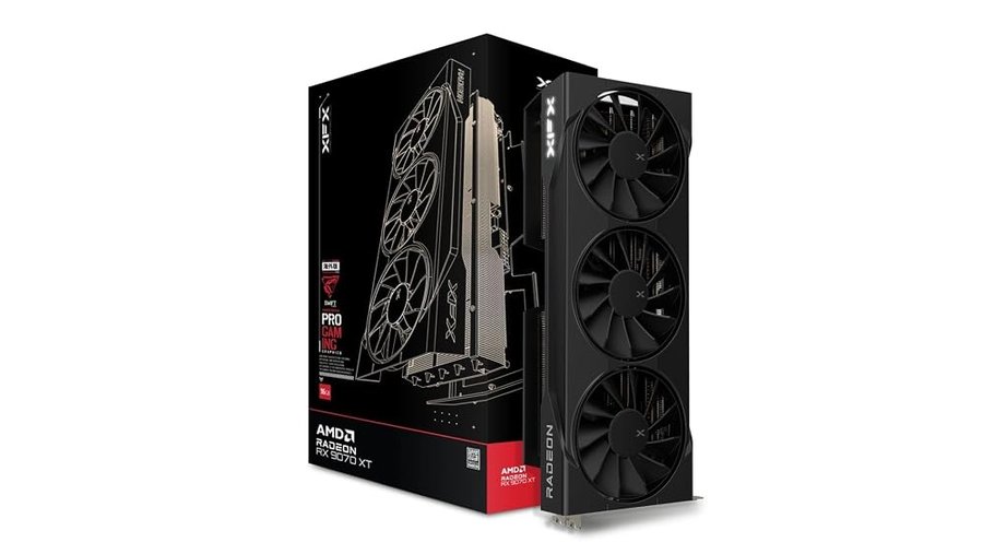 XFX RX 9070XT Swift Gaming 16GB GDDR6 Black