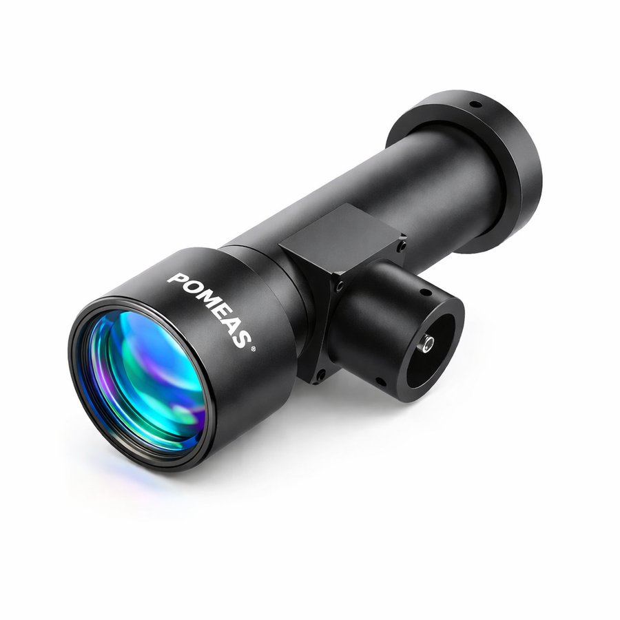 1.0x Coaxial Telecentric Lens 110mm Working Distance C-Mount TV Distortion 2    3 Inch Sensor Precision Inspection