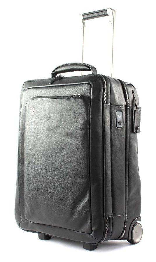 BagMotic 2 Roll Trolley da cabina in pelle 55 cm