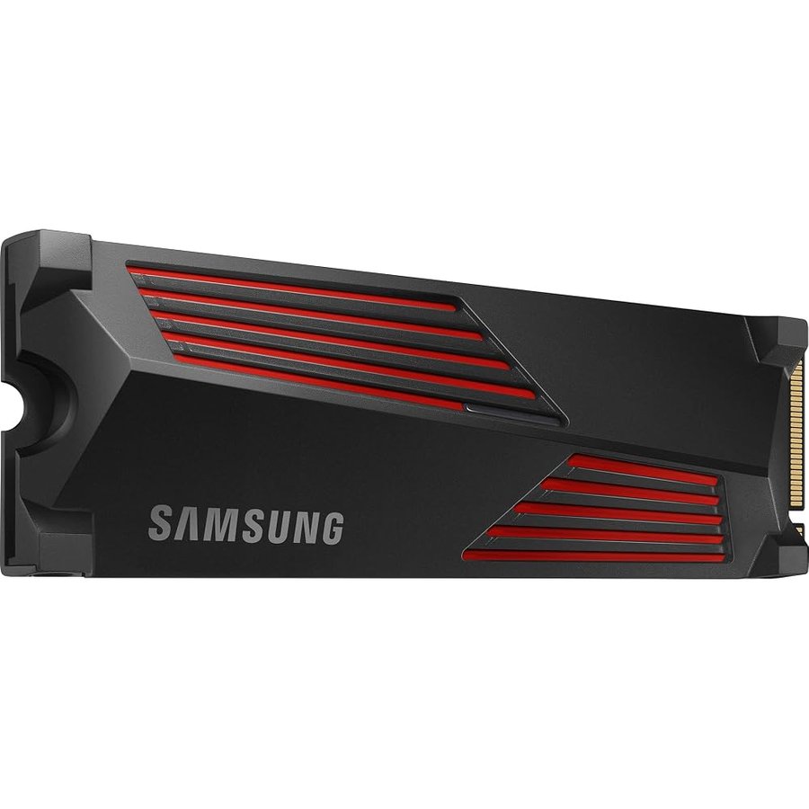 Samsung Memorie MZ-V9P2T0C 990 PRO SSD Interno con Dissipatore di Calore da 2TB, compatibile con Playstation 5, PCIe Gen 4.0 x4 NVMe M.2