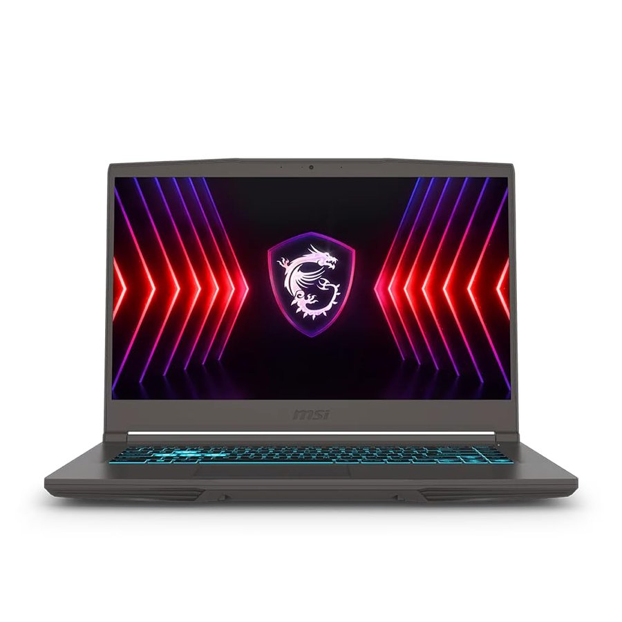 MSI Thin 15 Gaming Laptop 2024 15.6 pollici FHD 1920 x 1080 IPS 144hz Intel Core i5-12450H NVIDIA GeForce RTX 3050 6GB GDDR6 8GB DDR4 512GB SSD Tastiera retroilluminata Wi-Fi 6E Bluetooth 5.3 Windows