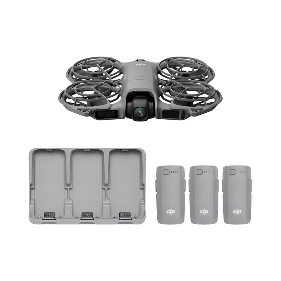 DJI Neo 2 Combo Fly More (drone singolo), drone 4K con fotocamera