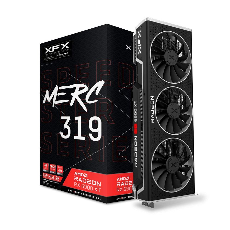 XFX Scheda video RX 6900XT 16 GB gaming, colore: nero