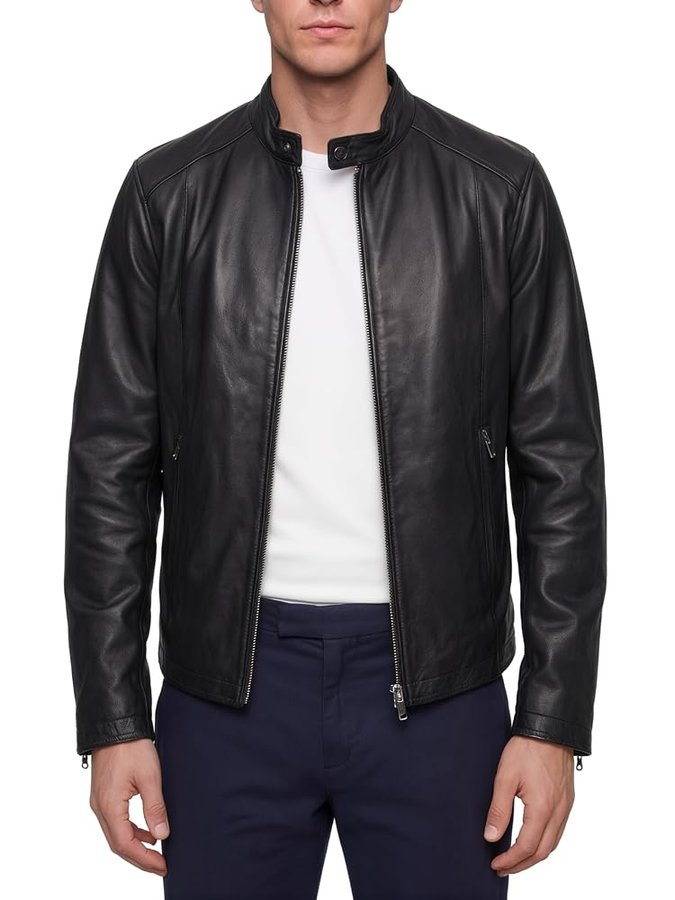 Giacca Pelle Uomo in vera pelle, giubbotto pelle uomo e giacca estiva, per ogni occasione la migliore giacca pelle uomo Made in Italy giacca MASSI