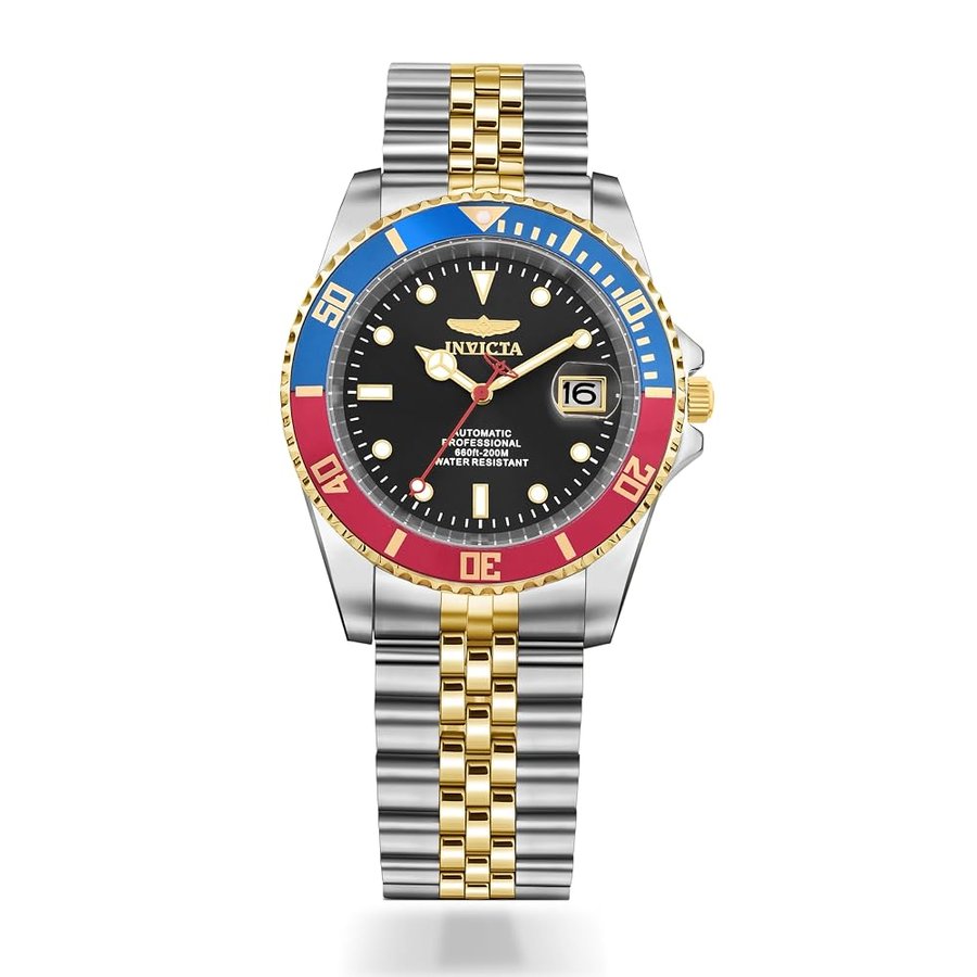 Pro Diver - Orologio da uomo in acciaio inossidabile con movimento automatico - 42 mm