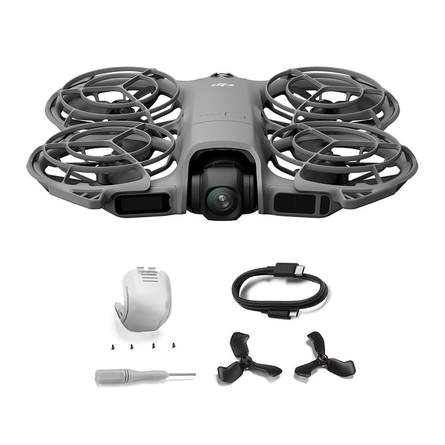 DJI Neo 2 (drone singolo), leggero e pieghevole, decollo e atterraggio dal palmo della mano, controllo con gesti, rilevamento omnidirezionale degli ostacoli, ActiveTrack
