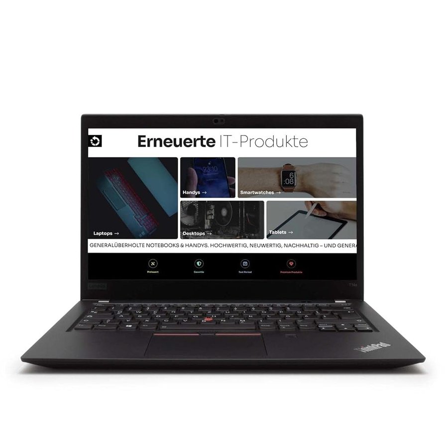 Lenovo ThinkPad T14s G1 Laptop | 14 pollici | 1920 x 1080 | Intel Core i7-10610U | 32 GB DDR4 RAM | 512 GB NVMe | QWERTZ | Windows 11 Pro | 1 anno di garanzia | (ricondizionato)
