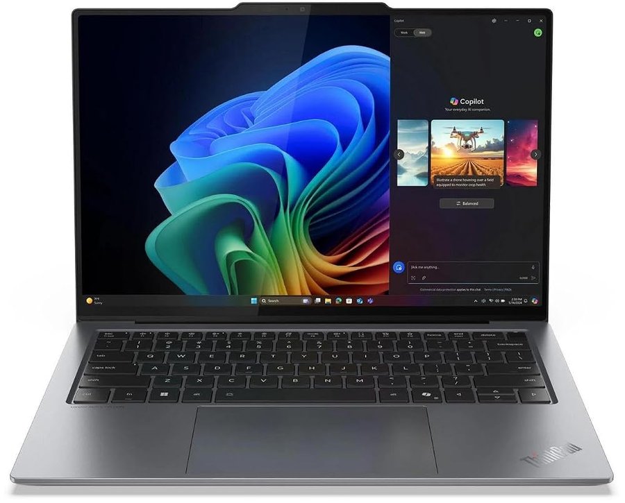Lenovo Notebook ThinkPad X9 14 Aura Edition con processore Intel Core Ultra 7 258V, display touch OLED da 14 pollici 2,8K 500nit, memoria LPDDR5X-8533MT/s da 32 GB, SSD da 1 TB, videocamera RGB 8 MP